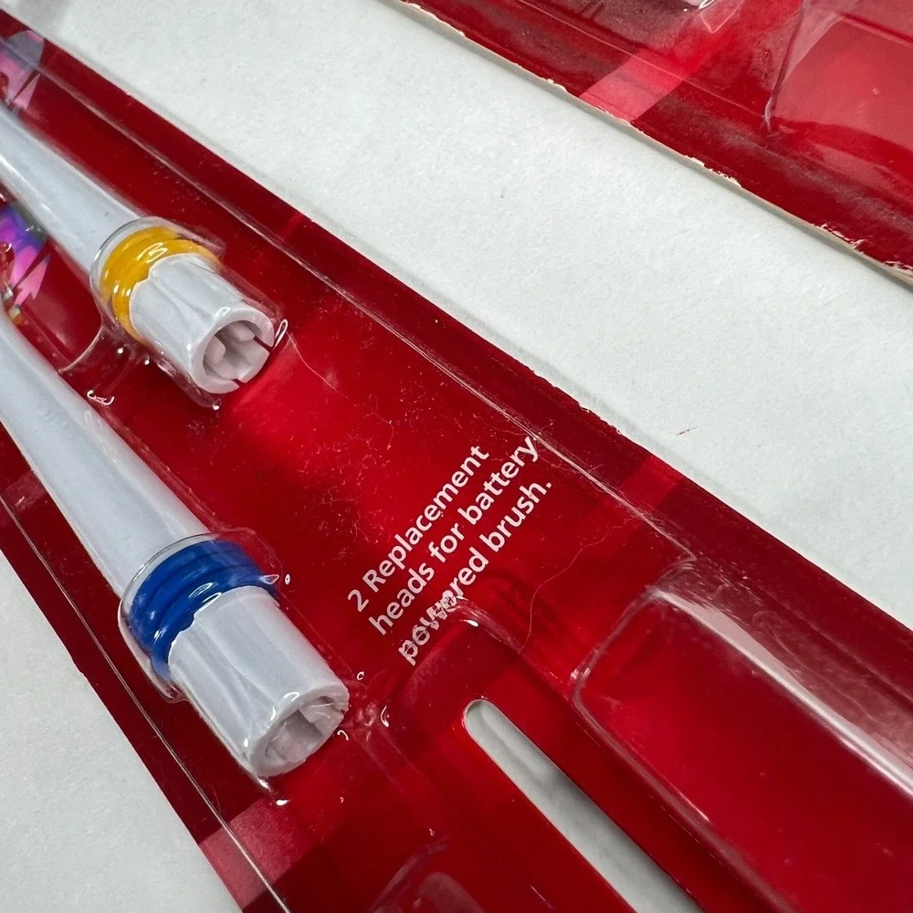 Colgate ActiBrush 2 Pack Active Cleaning Tip Oral Brush Replacement Heads Lot 6